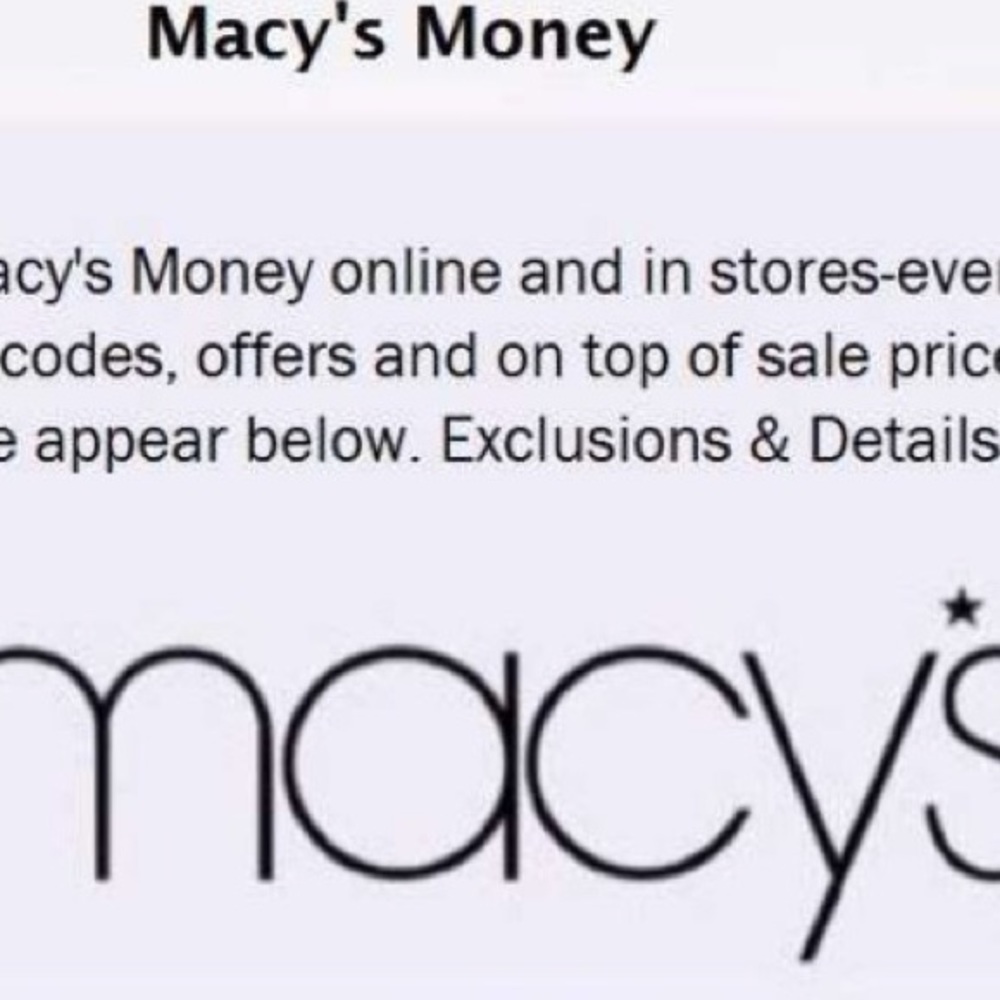 Macy’s cupón